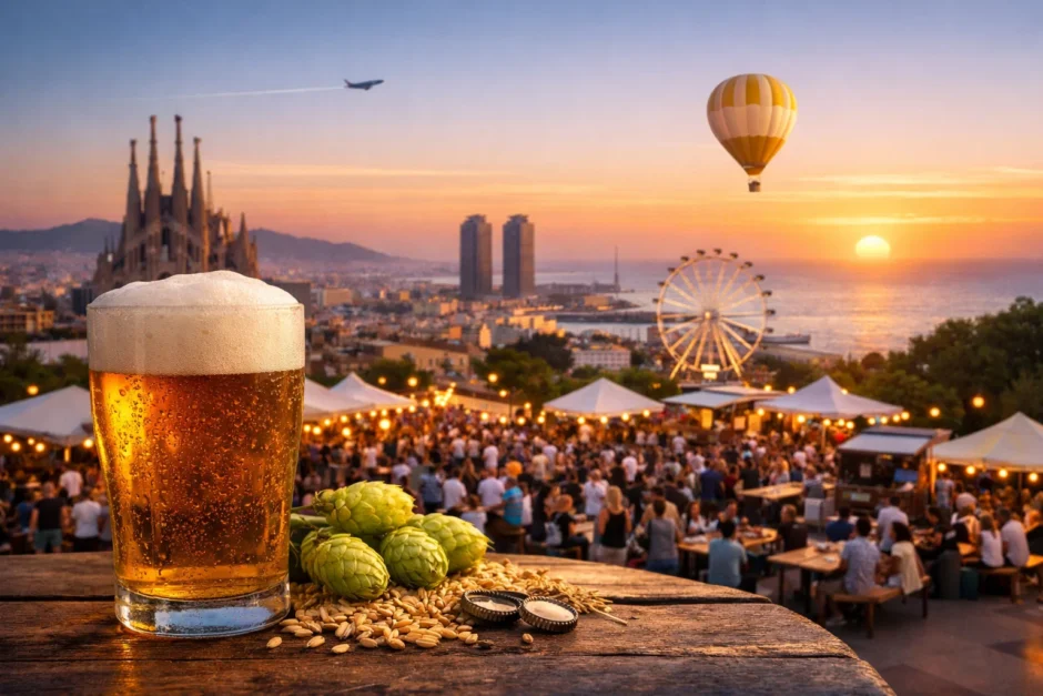 Festival de cerveza en Barcelona 2026 del 10 al 12 de abril en Fira Montjuïc con cervezas, cervecerías, gastronomía y tendencias del Barcelona Beer Festival en Europa, сообщает редация Barcelona