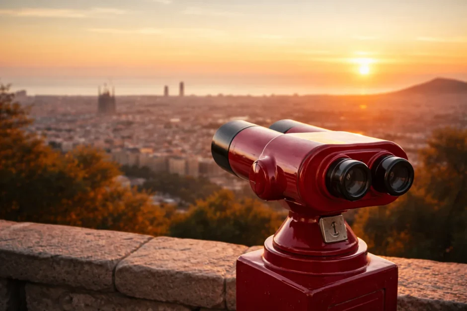Descubre los 5 mejores miradores para ver el atardecer en Barcelona en 2026. Guía experta con ubicaciones exactas, precios actualizados y consejos de transporte sostenible.