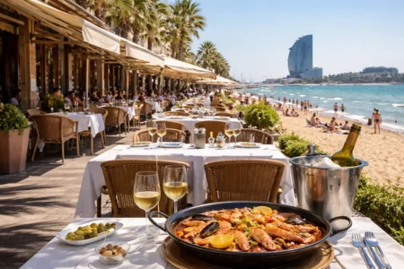 Qué restaurantes en Barceloneta tienen mejor paella en 2026