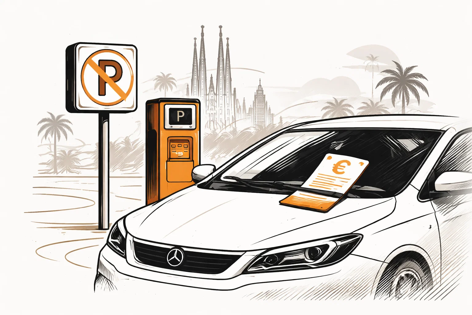 Multas Aparcamiento Barcelona 2026: Costes y Zonas AREA