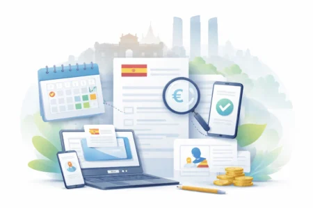 Cómo presentar la declaración de la renta en España en 2026: fechas clave, borrador, pasos online, deducciones y consejos prácticos para ahorrar impuestos y evitar errores.