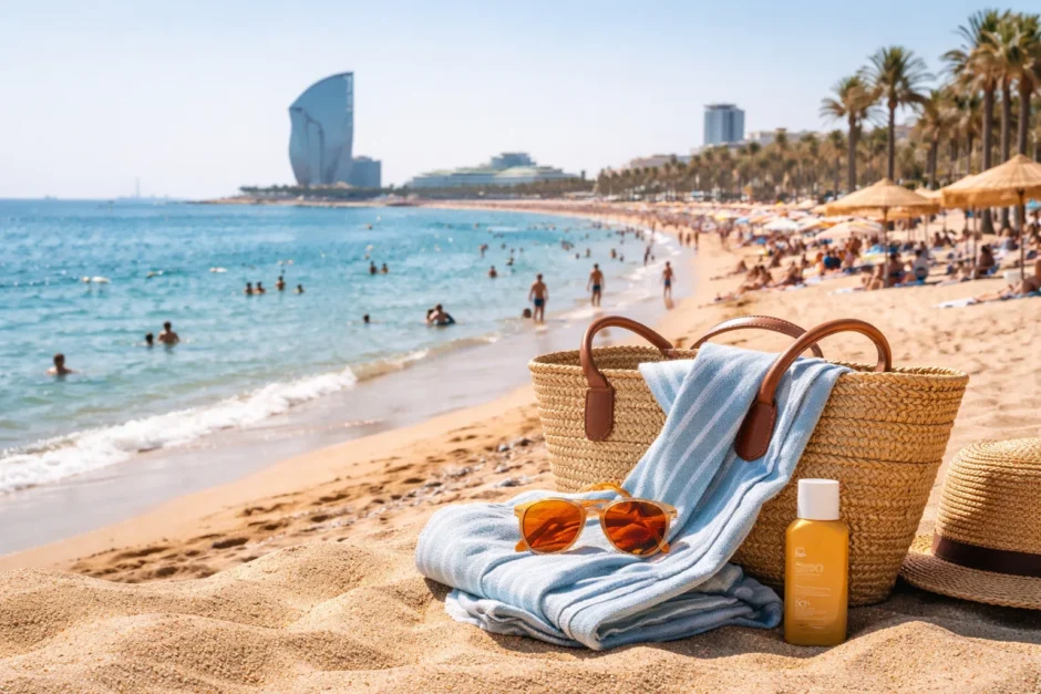 Mejores playas de Barcelona 2026 cerca del centro para nadar, tomar el sol y relajarse con consejos prácticos, accesos, servicios, ambiente y tabla comparativa actualizada.