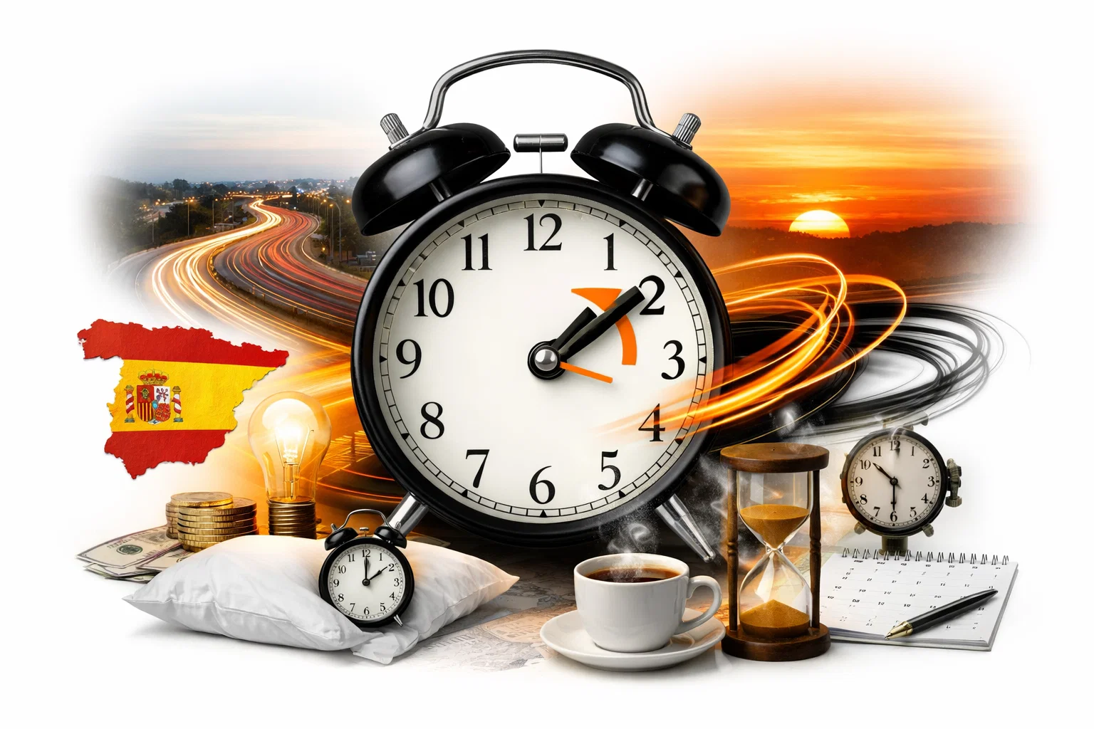 Cambio de hora 2026 en España: cuándo se cambia el reloj en marzo, a qué hora exacta, qué efectos tiene en la vida diaria y cómo afecta al sueño, consumo y horarios.