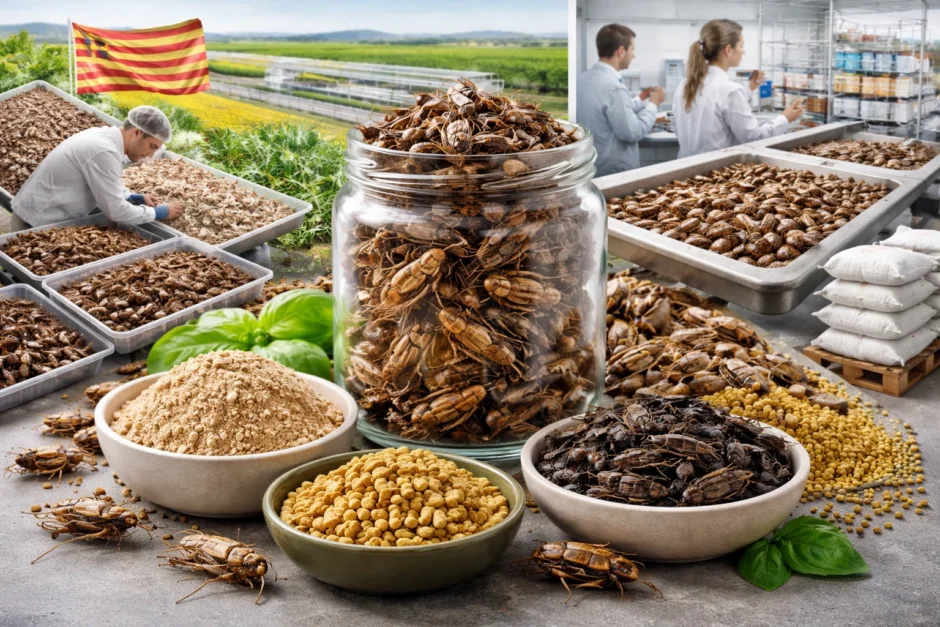 Piensos con insectos en Cataluña: Insectius impulsa el sector desde Vic y Maresme, con producción en Mataró y Sant Iscle. El mercado avanza por eficiencia, pruebas reales y menor rechazo.