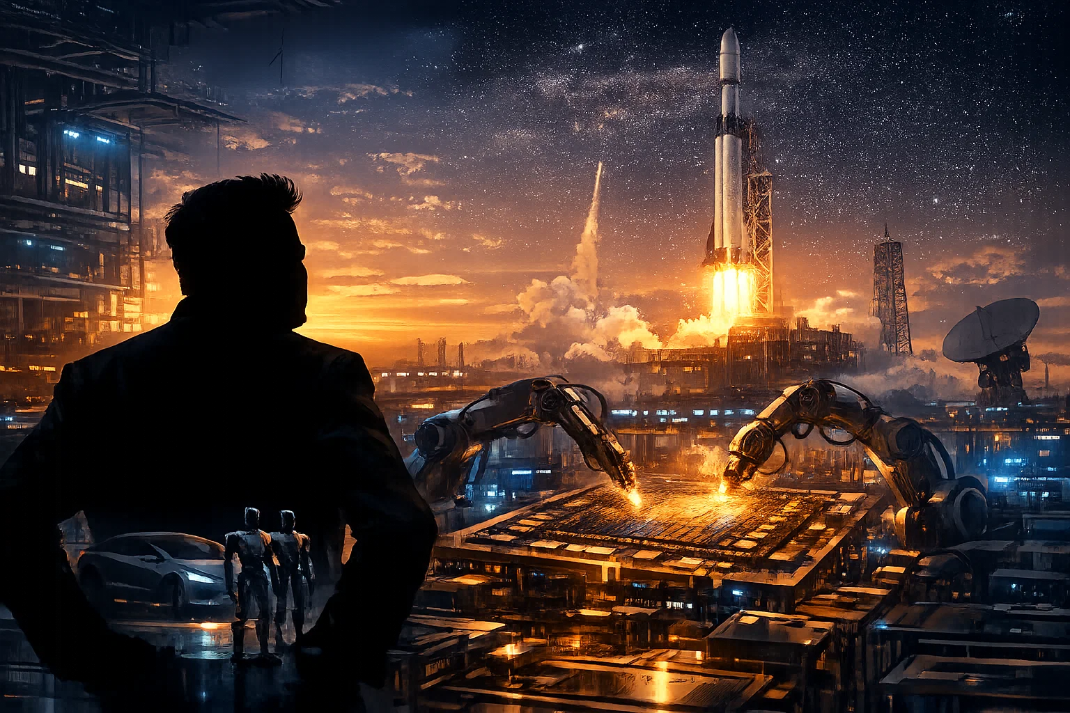 Musk anuncia la mayor fábrica de chips del mundo con inversión de más de 20.000 millones. Terafab producirá semiconductores para Tesla, robots Optimus y misiones espaciales de SpaceX