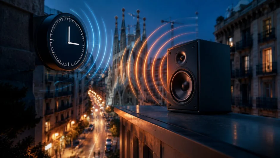 Multas por ruido en Barcelona 2026: horarios legales, límites de ruido, zonas tensionadas, sanciones reales y qué puede hacer la Guardia Urbana si los vecinos denuncian molestias nocturnas.
