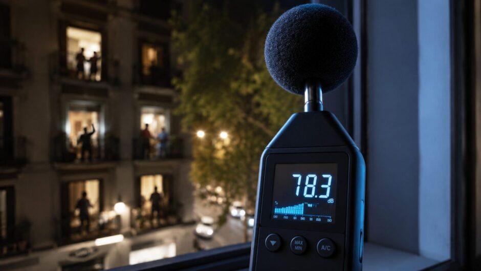 Multas por ruido en Barcelona 2026: horarios legales, límites de ruido, zonas tensionadas, sanciones reales y qué puede hacer la Guardia Urbana si los vecinos denuncian molestias nocturnas.