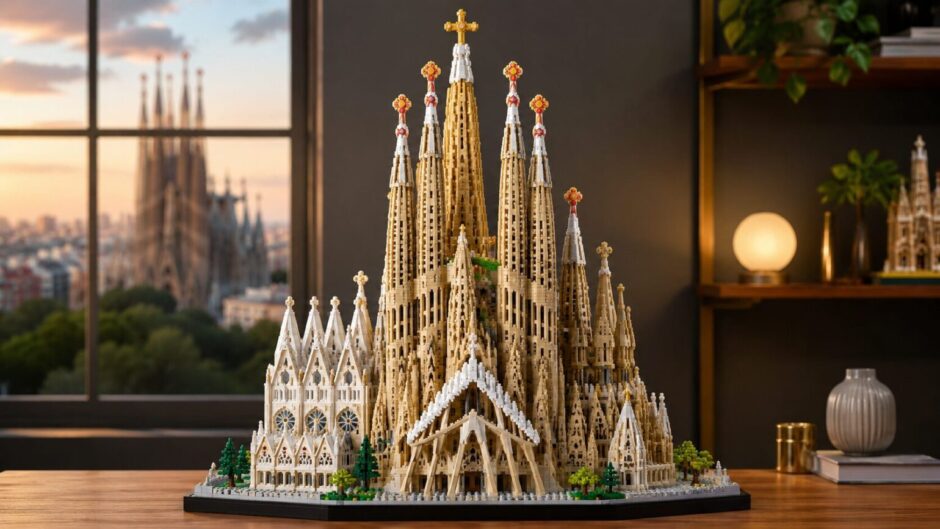 LEGO presenta la Sagrada Familia más grande de su historia con 12.060 piezas. Descubre el precio, la fecha de reserva, dónde comprarla y todos los detalles del homenaje a Gaudí.
